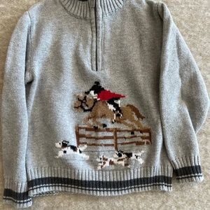 Sophie and Sam horse sweater